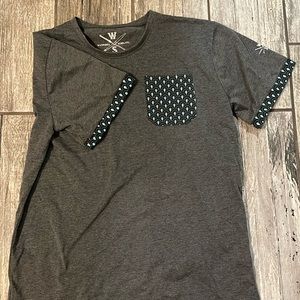 Contrast pocket shirt